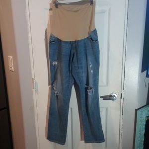 Indigo Blue Maternity Jeans (20)